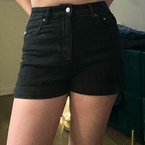 H&M ultra high rise mom short